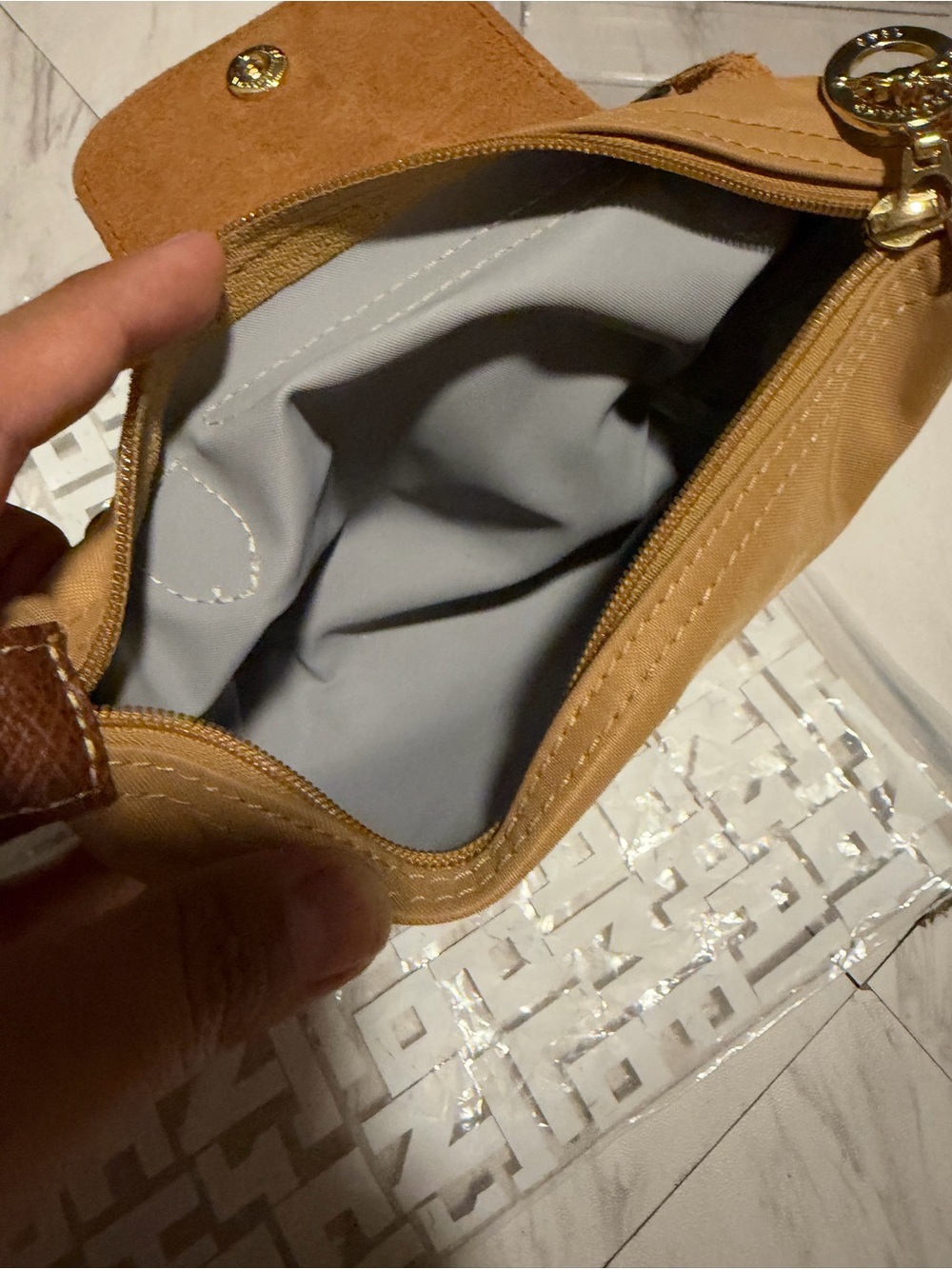 Longchamp Lepliage Mini Pouch - Picture 7 of 9